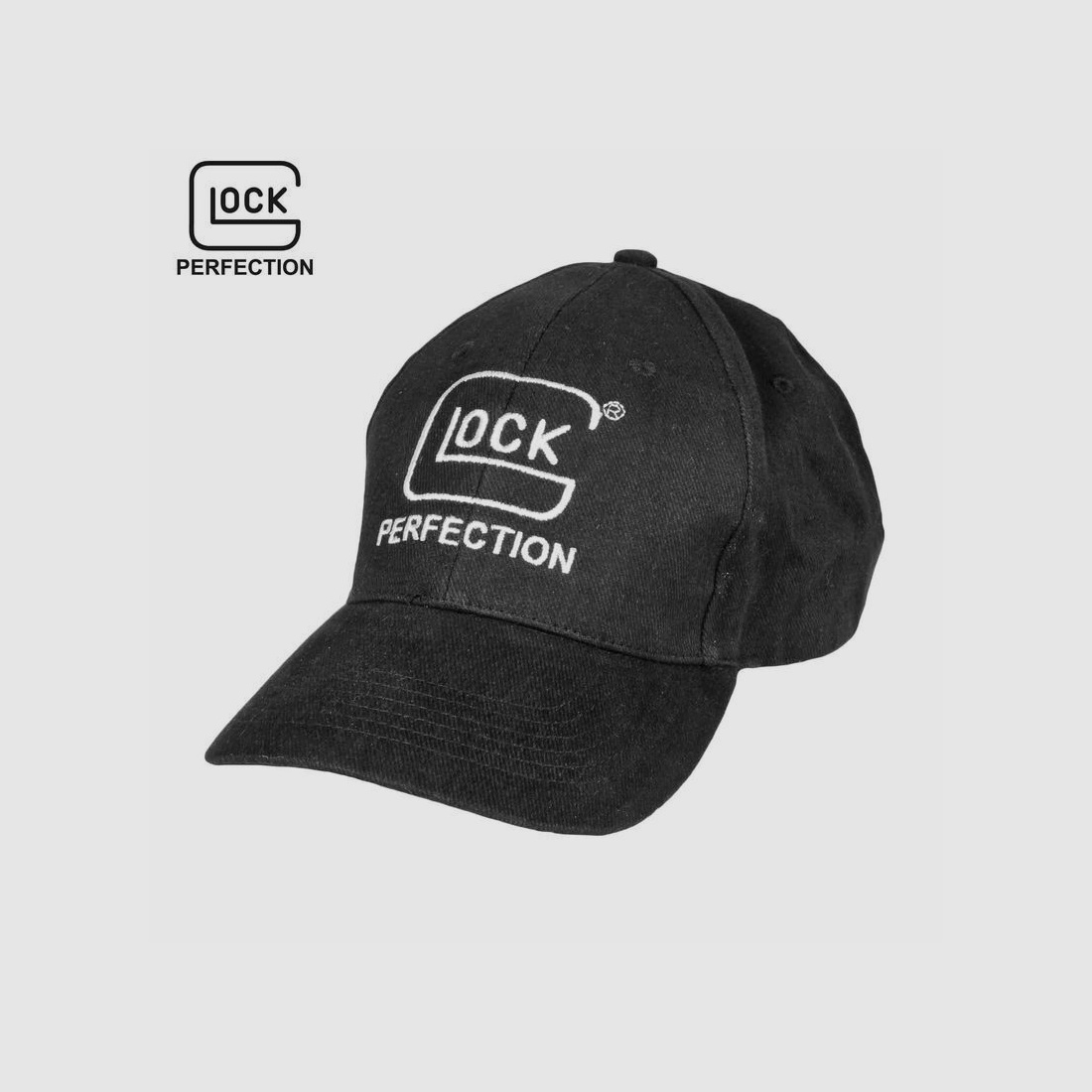 Glock Glock Basecap - Glock Cap "Perfection"- schwarz