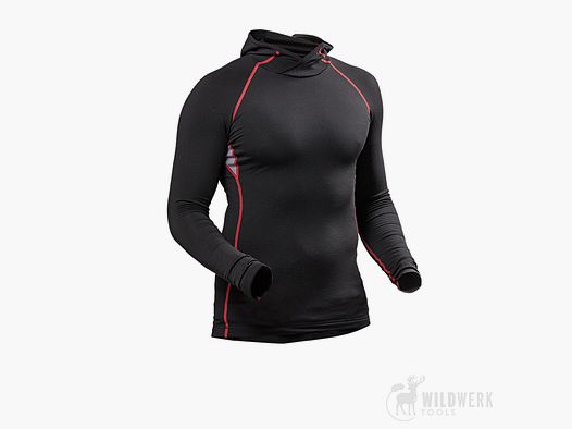Pfanner V-Matic Camiseta con Capucha Color Negro
