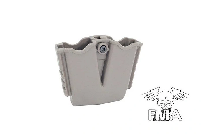 Double polymer magazine pouch for XDM-type pistols – TAN