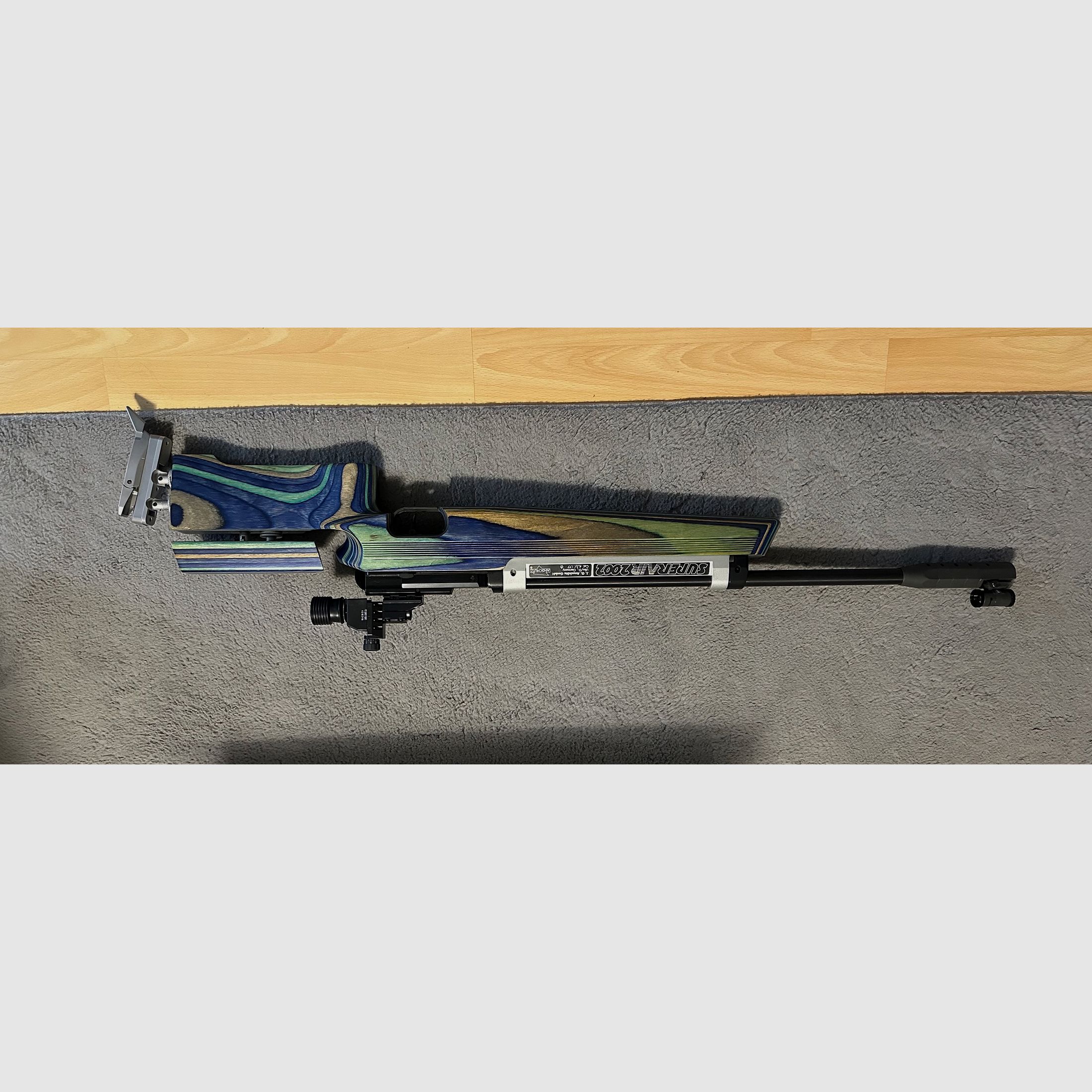 Anschütz Super Air 2002 Luftgewehr Seitenspanner 4,5mm