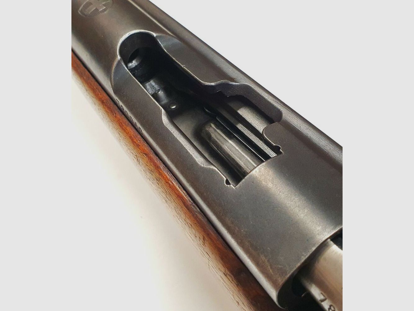 Bern Weapons Factory Repeating Rifle Bern Weapons Factory Swiss K31 Caliber 7.5x55 Swiss completely matching numbers + Hämmerli