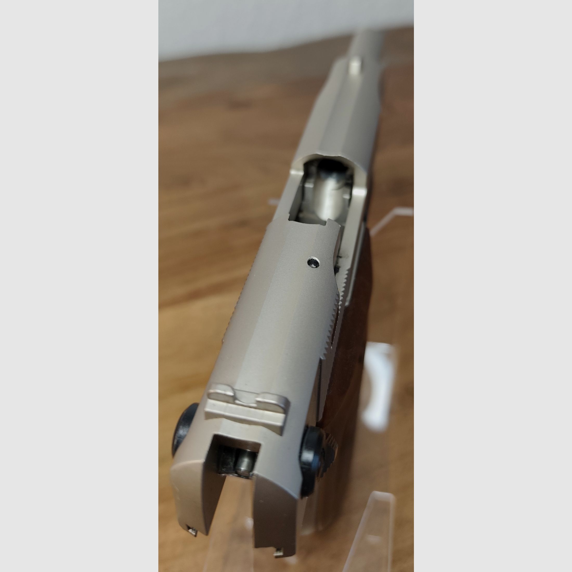 Walther P 88 Compact PTB 764 Nickel Kaliber 9mm Knall P.A.K Sehr guter Zustand