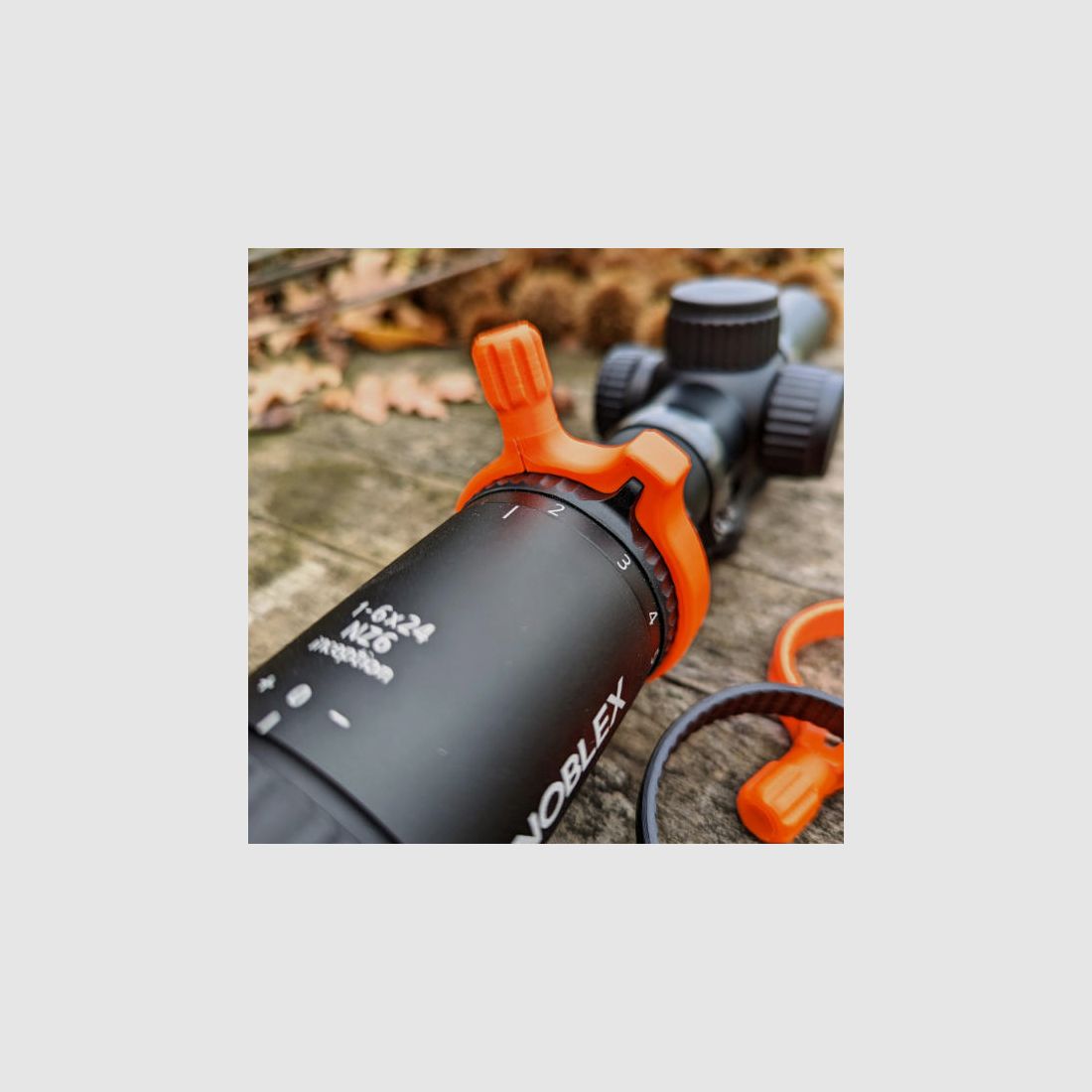 For Noblex NZ6: Quick adjustment lever for magnification setting