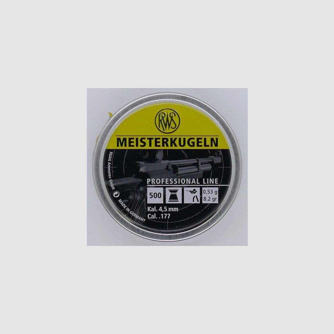 RWS Meisterkugeln LG 500er 4,51mm Diabolo Munition