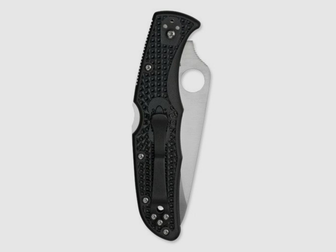 Coltello Pieghevole Spyderco Endura 4 Manico FRN Acciaio Combinato, immagine 2 di 3