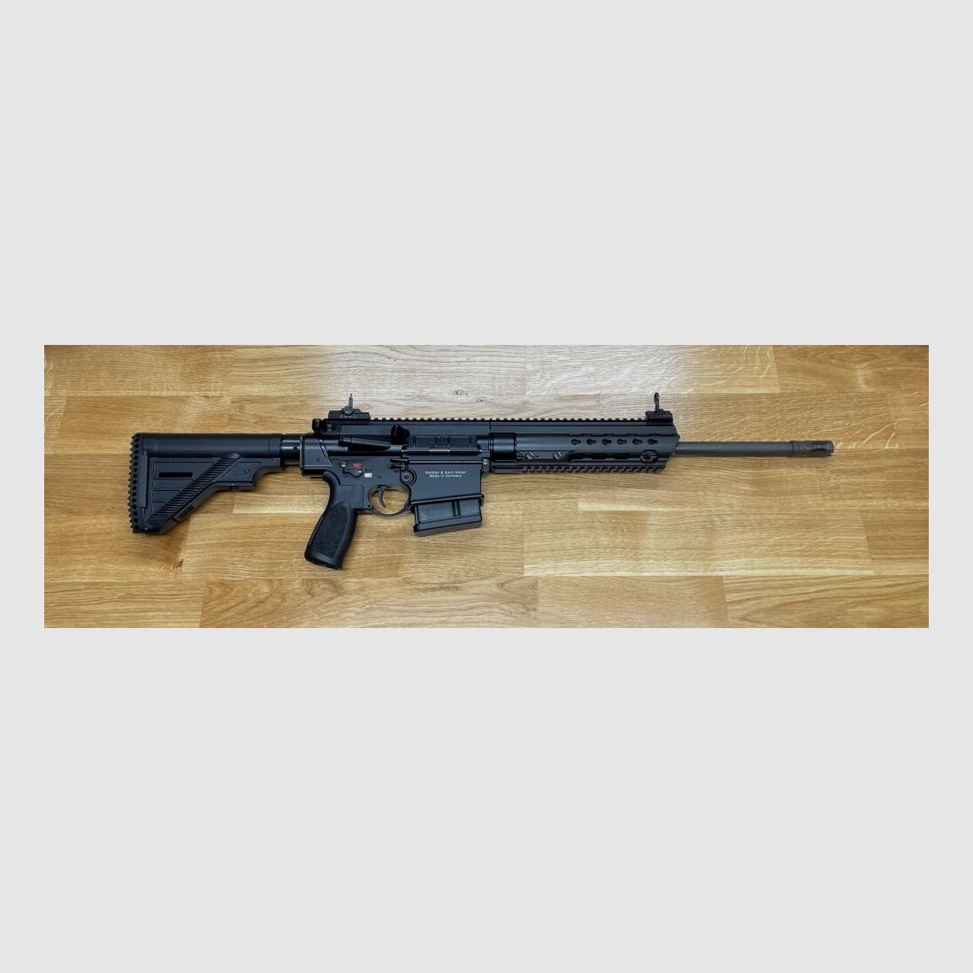 Heckler & Koch MR308 A3 16.5" - semi-automatic rifle .308 Win. HK MR308 A3 color black - H&K MR 308 A3 - civilian version of the H&K 417
