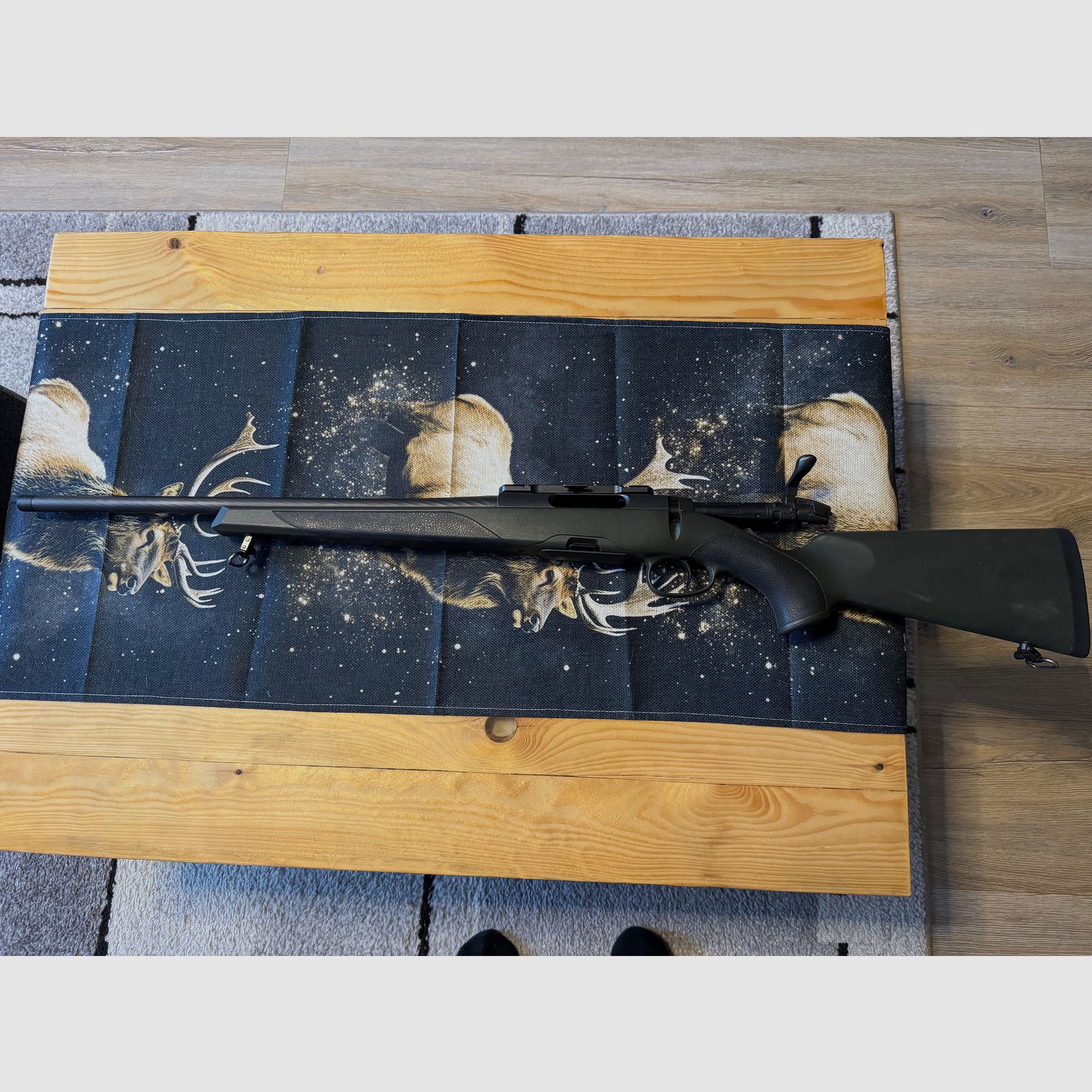 Stey Mannlicher SM 12 left-hand system in 308 with Dendler mount