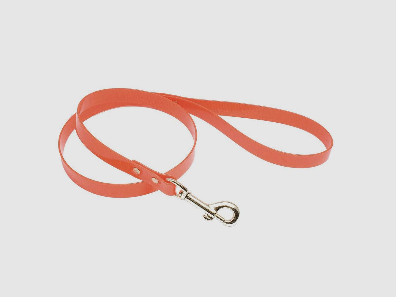 Guinzaglio Hiflex Country 1,05 m Arancione Fluo - Resistente e Sicuro - Massima Visibilità nella Caccia