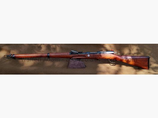 W+F, Fábrica de Armas Federal de Berna 1889 Rifle de cerrojo Schmidt Rubin