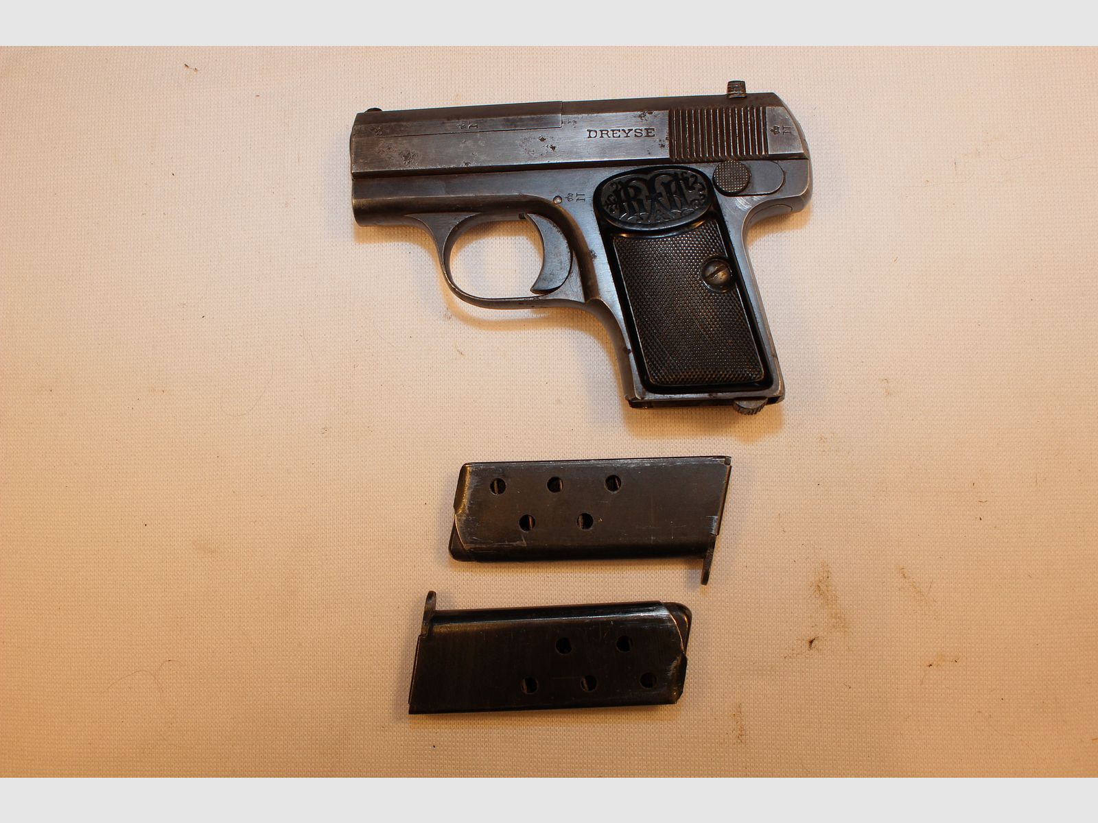 Dreyse Model 1908 in caliber 6,35 Browning.