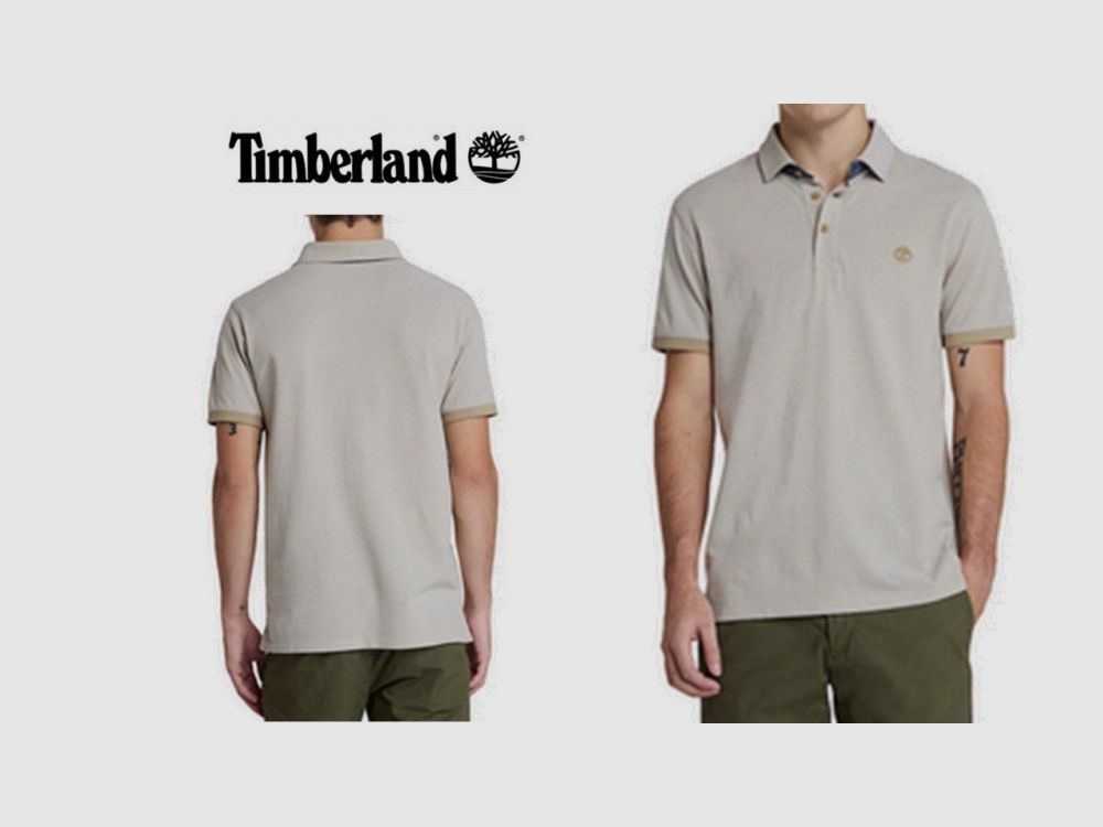TIMBERLAND Polo Oxford Baboosic Brook Farbe Beige