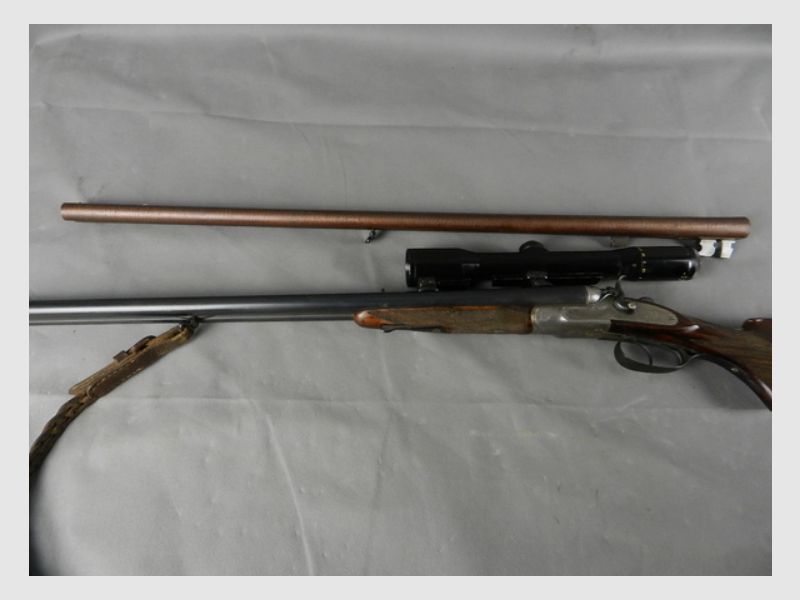 Ferlacher Hahnbüchsflinte avec canon interchangeable