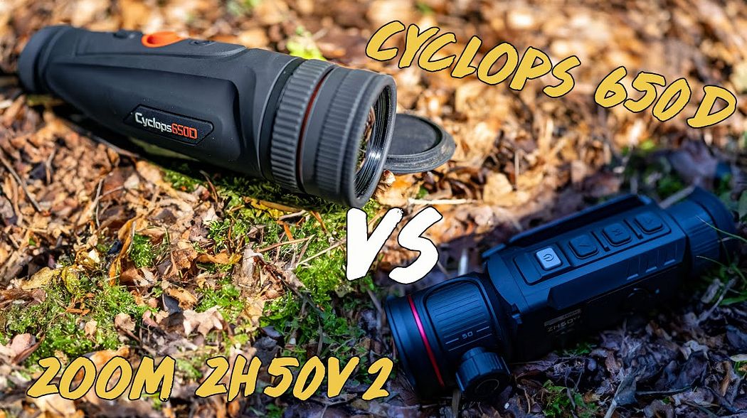 Vergleich - ThermTec Cyclops 650D vs. InfiRay Zoom ZH50v2