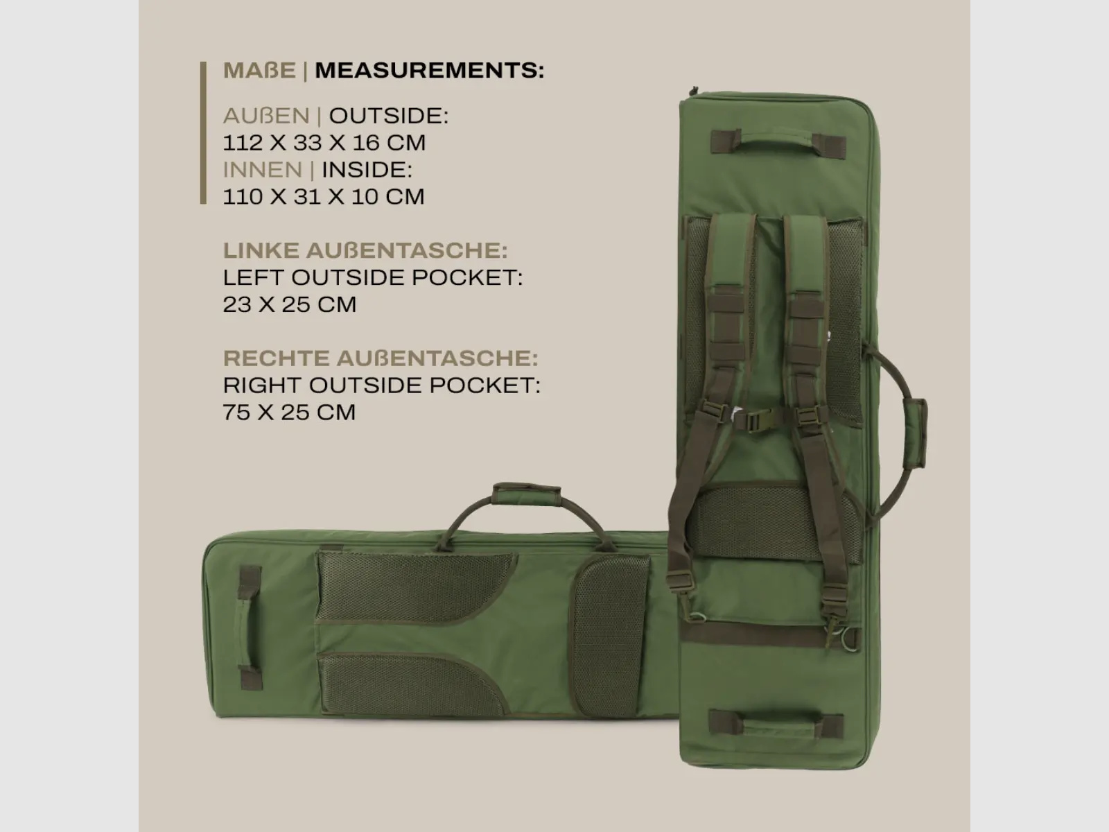 Winter Wapen Tas Tactical Forest