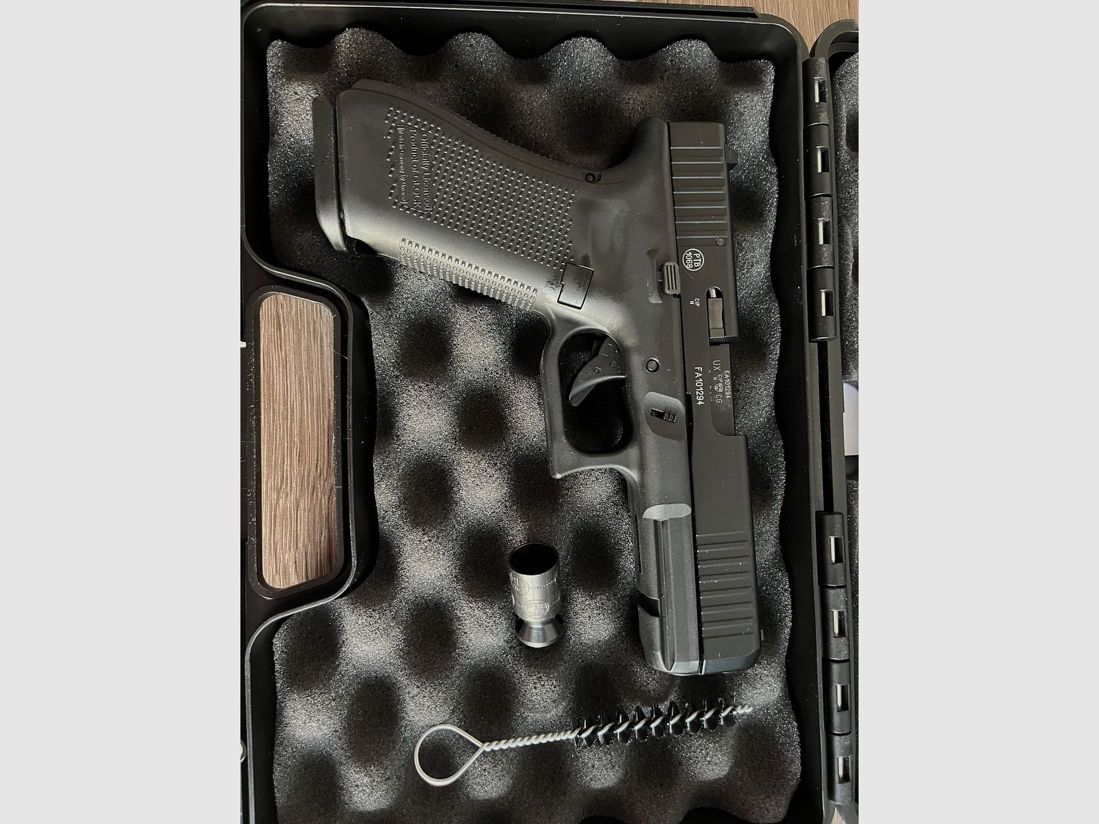 Glock 17 gen 5 pistola de fogueo