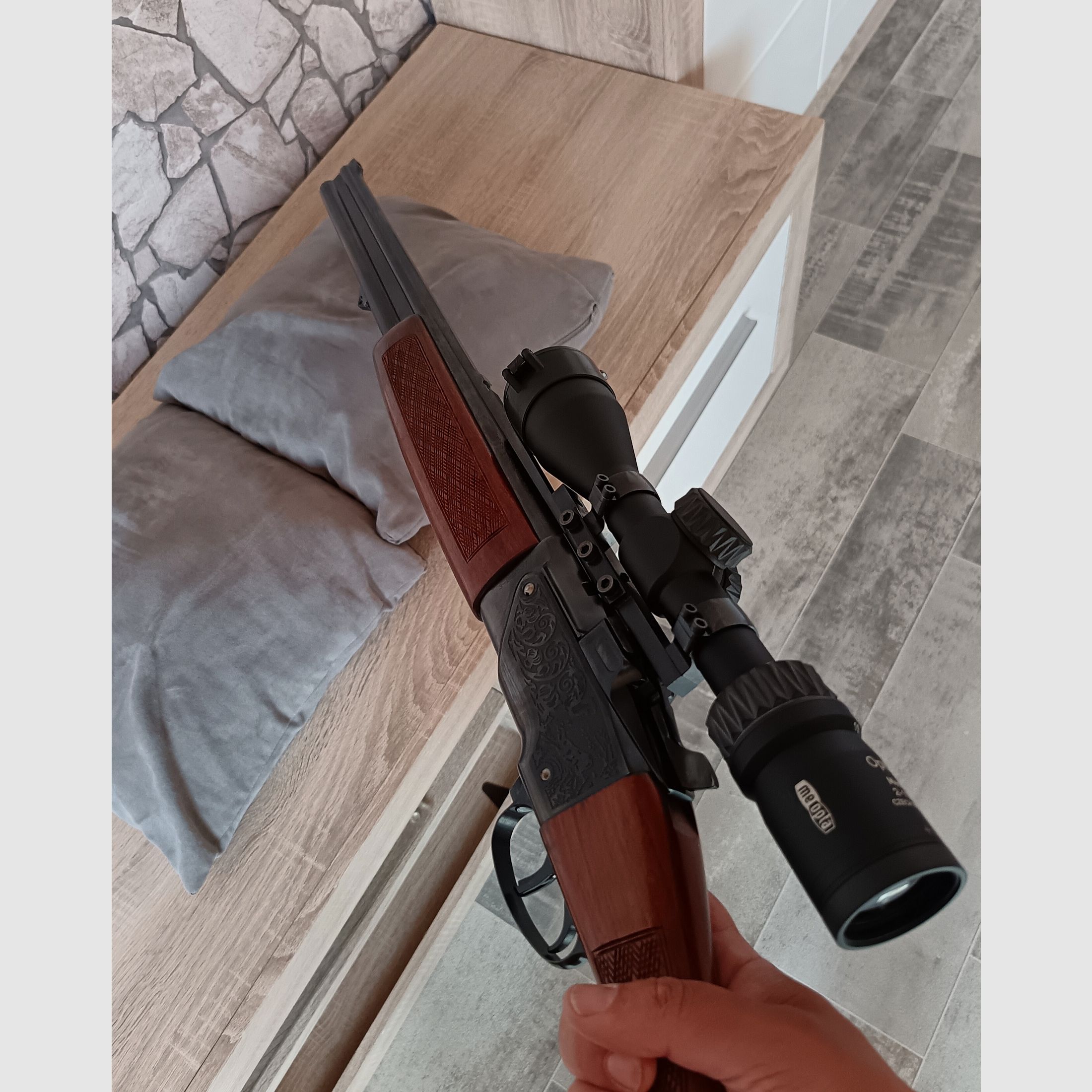 Brünner Bockbüchsflinte  7x57r 16/70