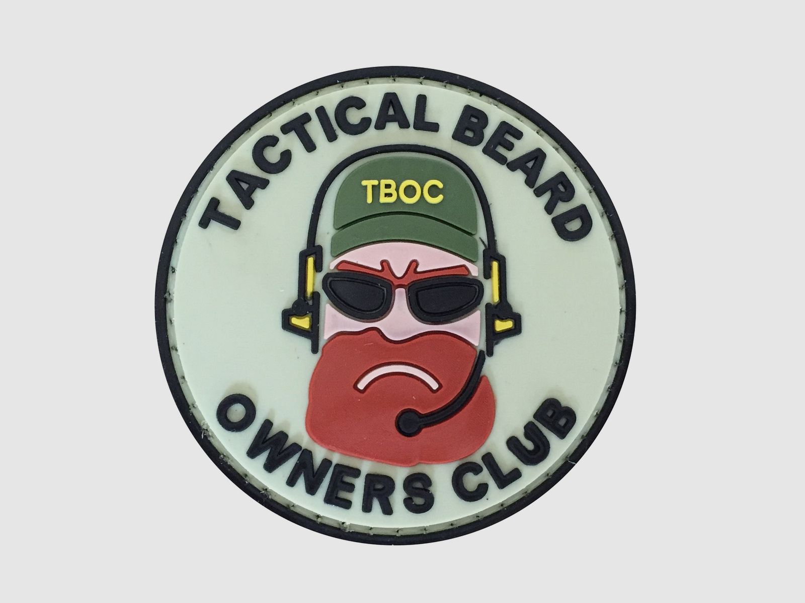 3D Patch Tactical Beard Owners Club