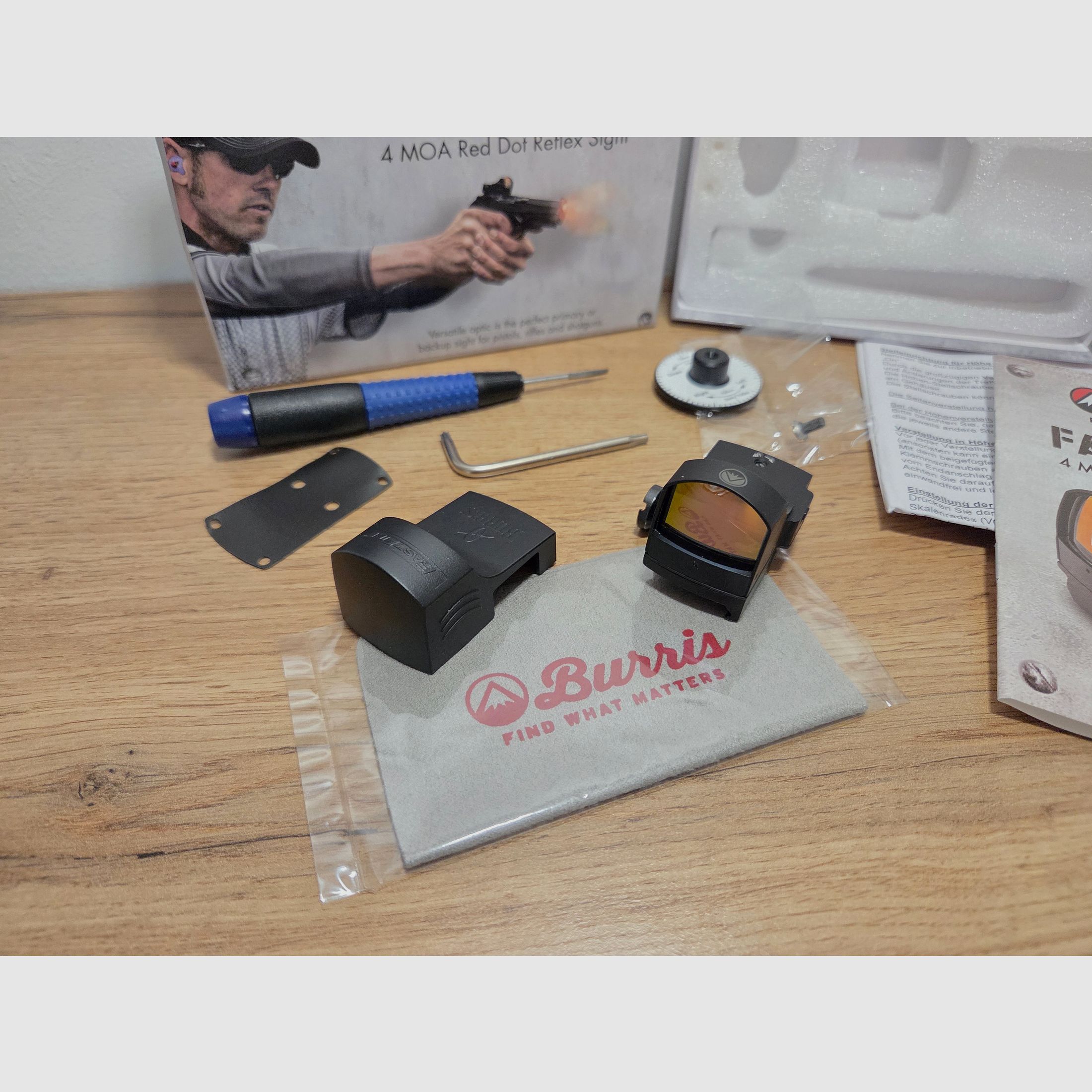 Burris Fast Fire II 2 red dot sight brightness sensor Picatinny