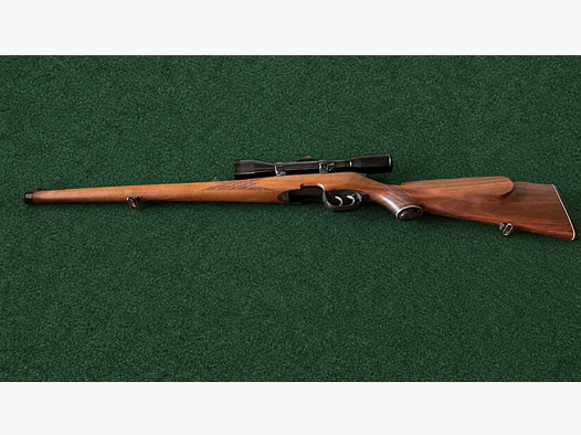 Steyr-Mannlicher Modell SL Stutzen, Kaliber 5,6×50 Mag., mit Nickell-Zielfernrohr