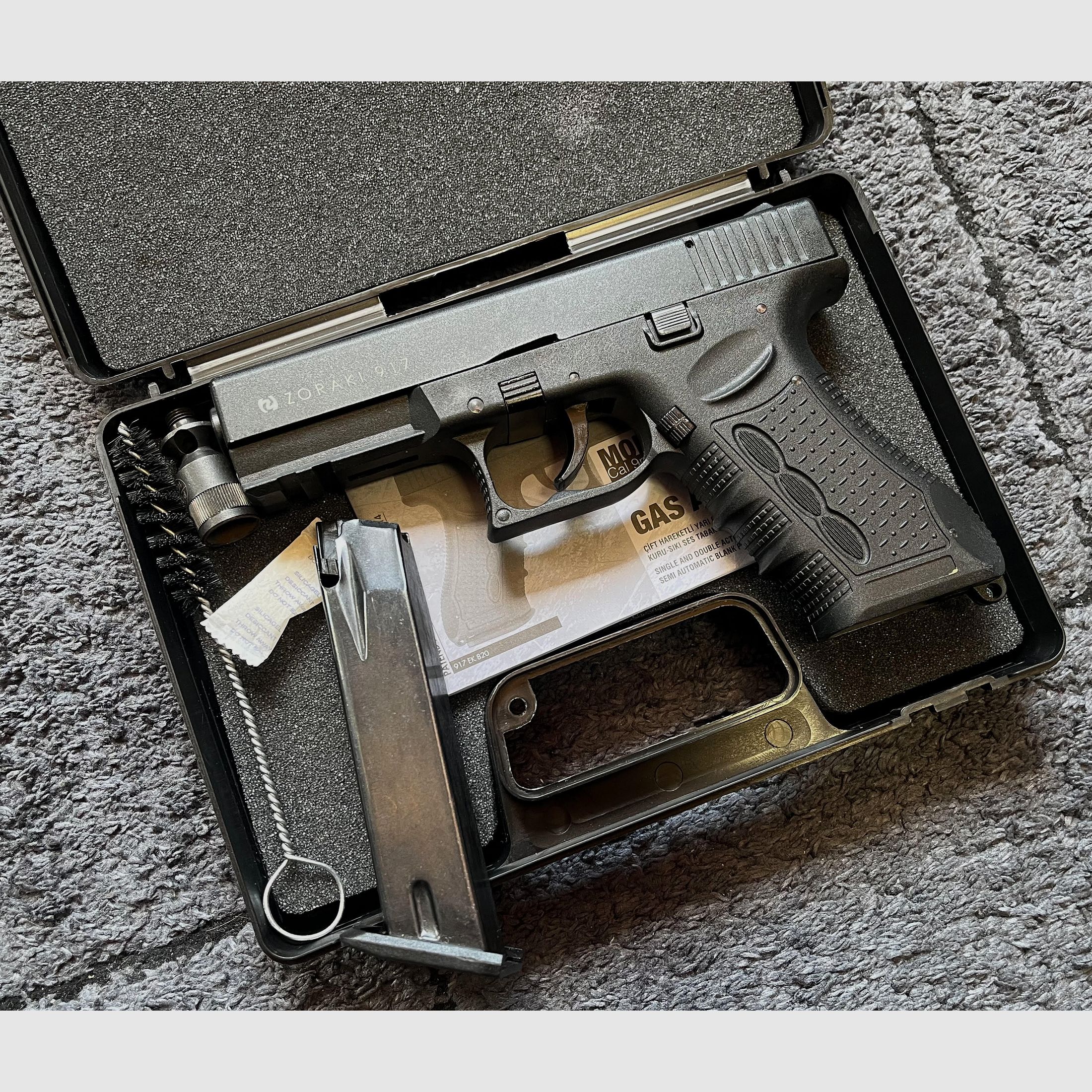 Zoraki 917 Schreckschusspistole 9mm P.A.K. - schwarz - Gebraucht