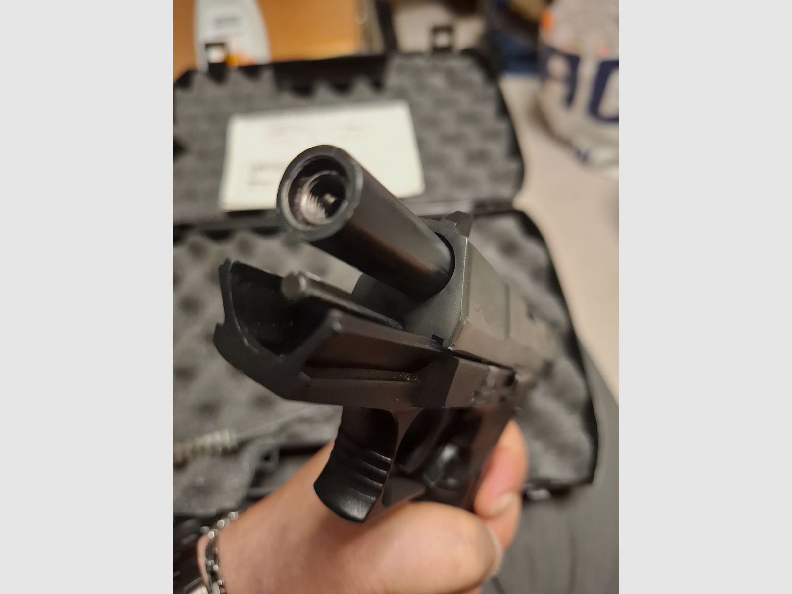 Walther P99  PTB 637  9mm P.A.K. mit Pfefferpatronen , Bild 5 von 5