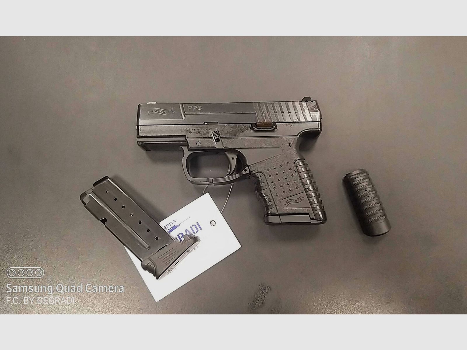 WALTHER MOD.PPS CAL- 9X21, image 1 of 4
