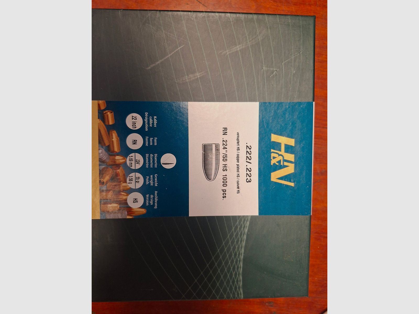 Accesorios para recarga, casquillos, proyectiles