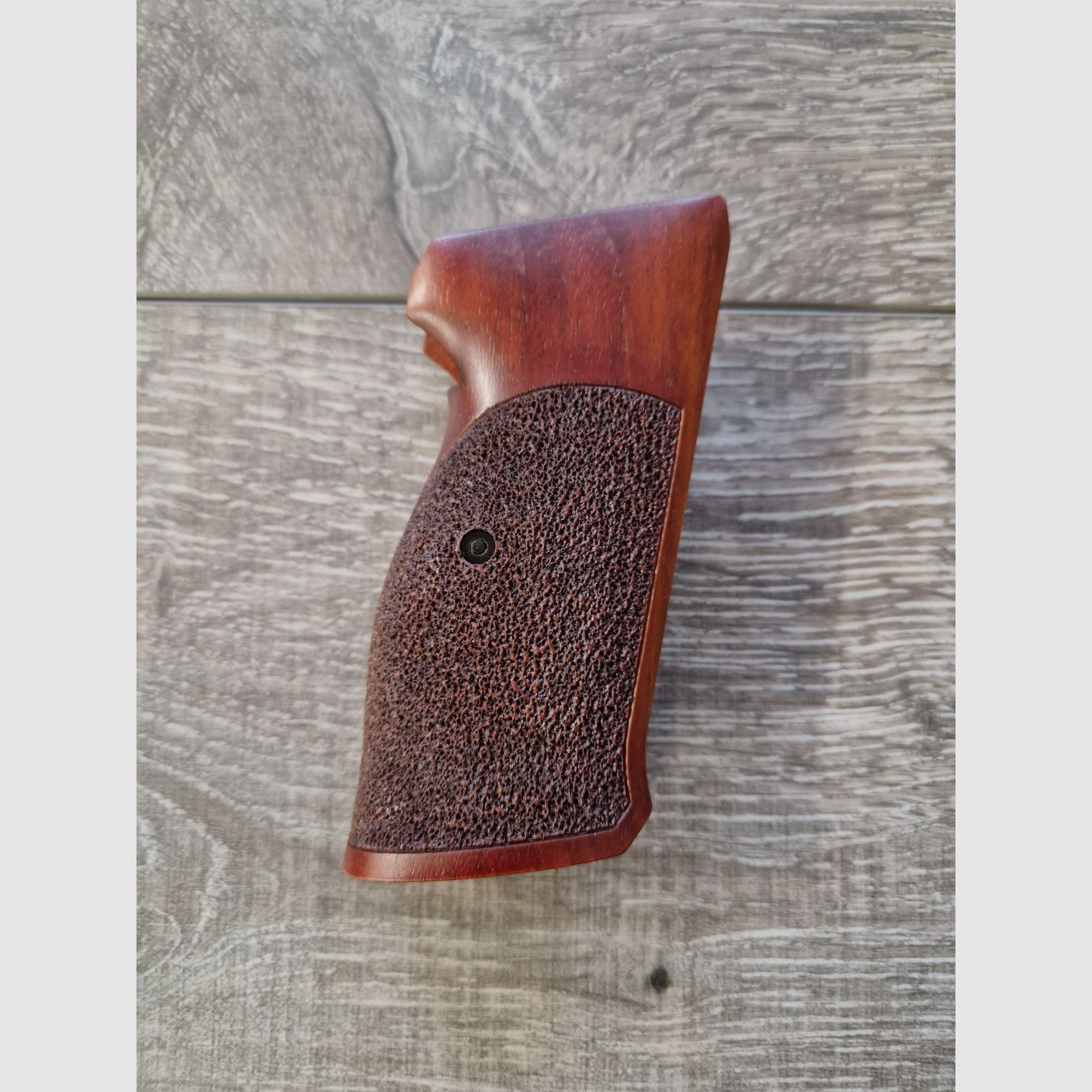 Griffschalen SIG P210 Heavy Frame Magazin Holz Riffelung, Bild 2 von 2
