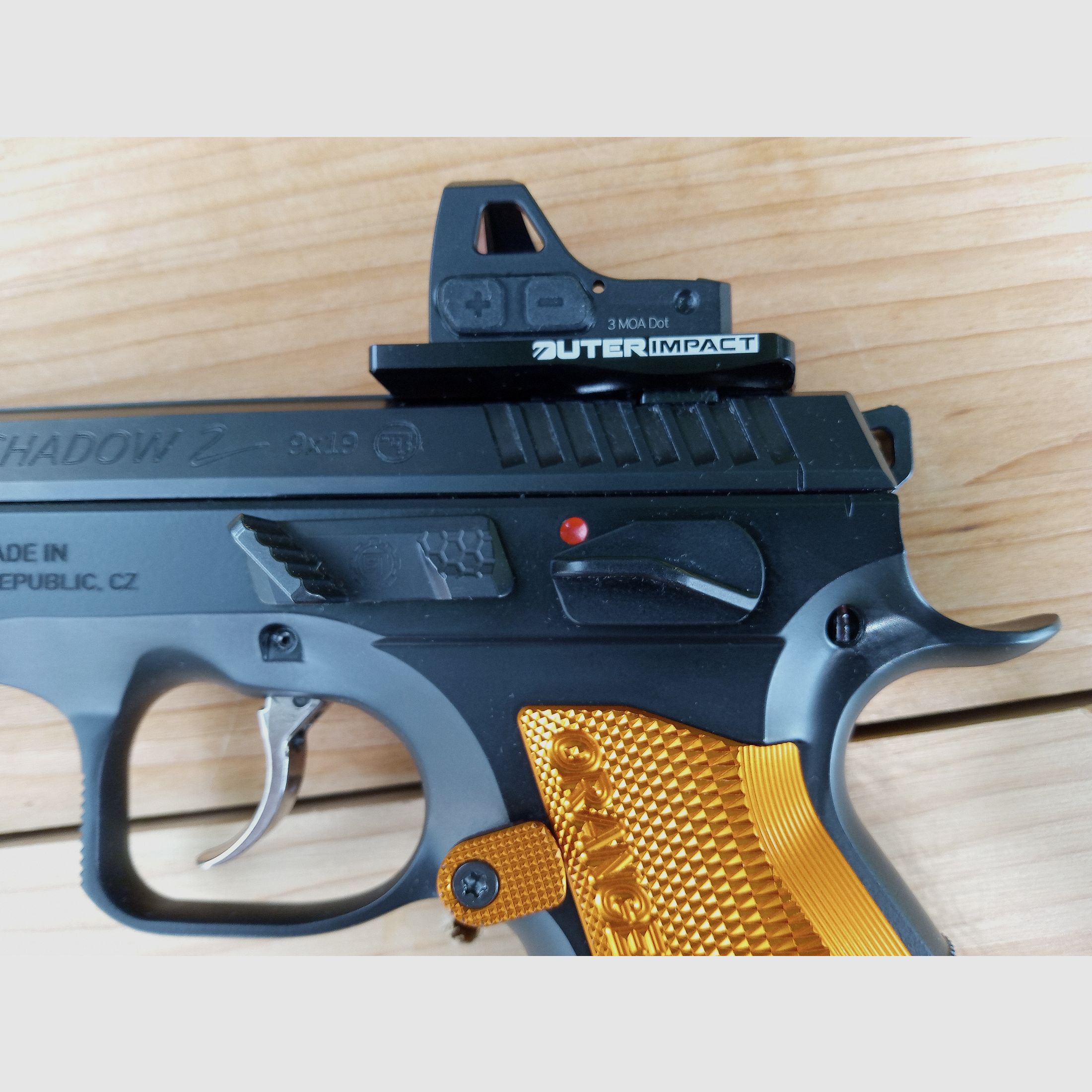 CZ Shadow 2 orange Red Dot 3MOA - absolut neuwertig °°°°°°°°°°°°°°°°°°°°°°°