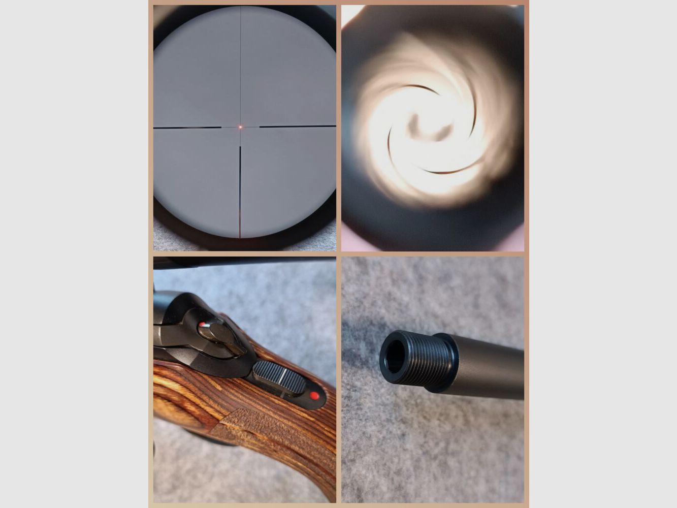 Capra Mod. Summit 6 LINKS! ZF Swarovski Z6i + Schalldämpfer neuwertig!