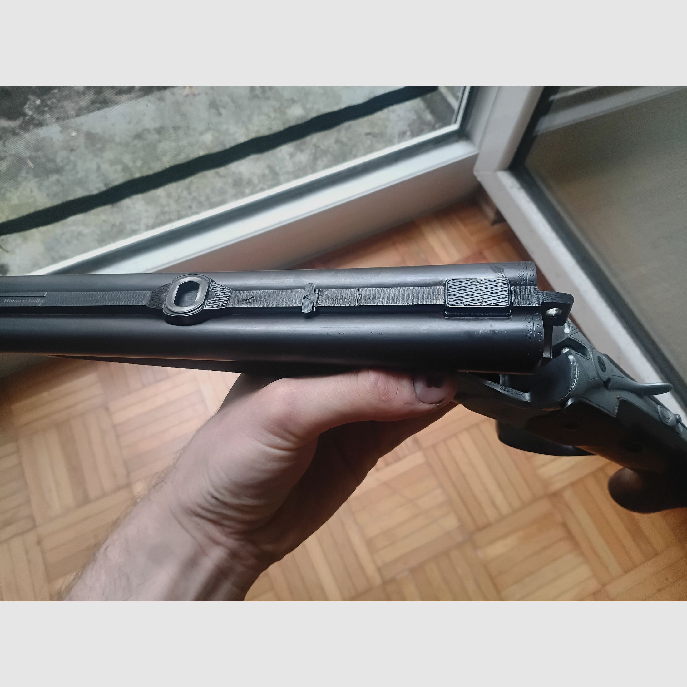 Heym Drilling  8x57IRS,16/70,.22win mag, Zeiss Victory HT 3-12x56 , Bild 4 von 9