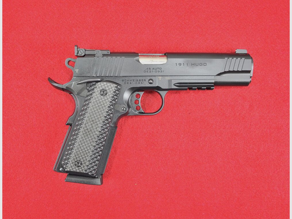 Schmeisser Hugo 1911 schwarz 5" .45 Auto