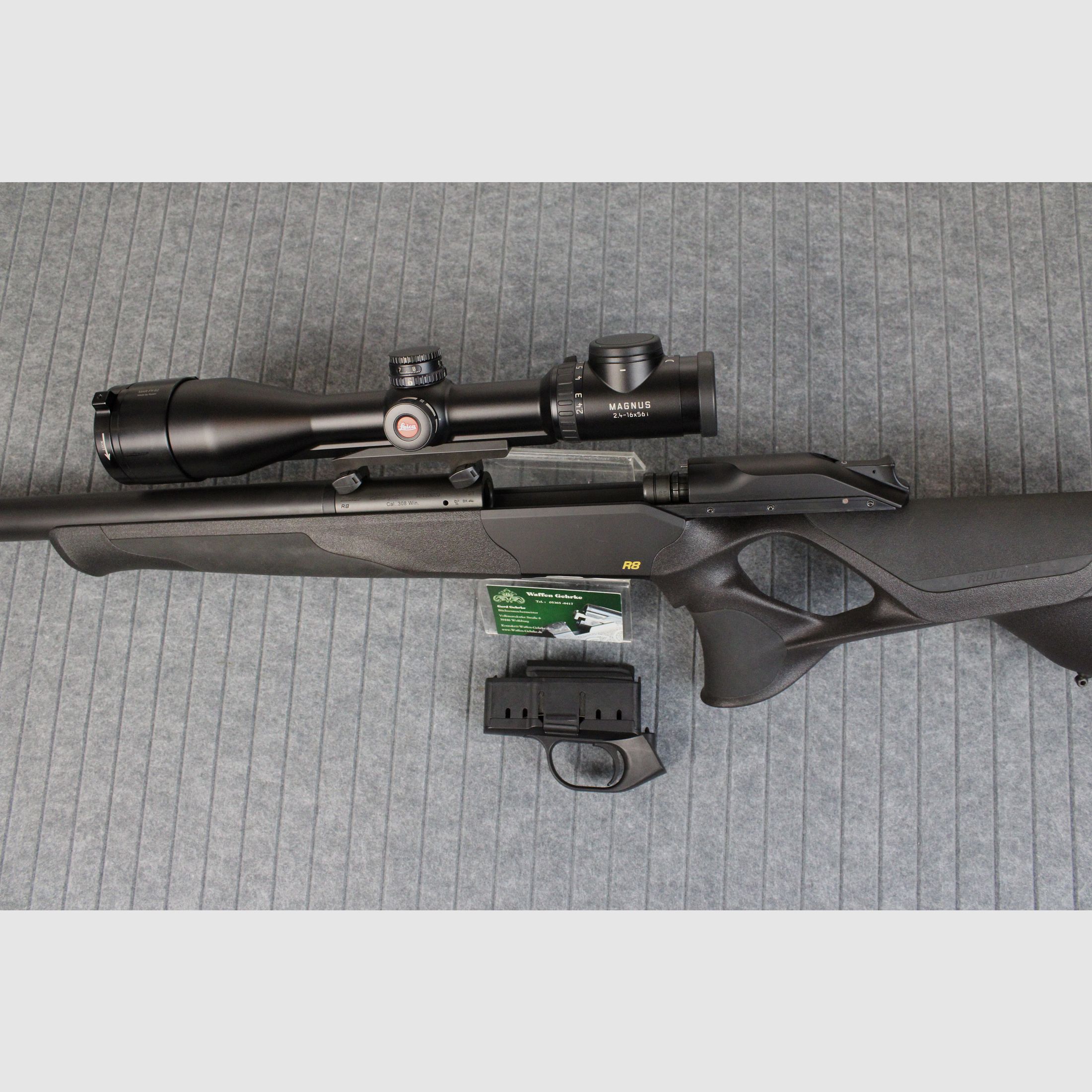 Blaser R8 Silenced .308Win  / Leica Magnus 2,4-16X 56i BDC Vorführwaffe