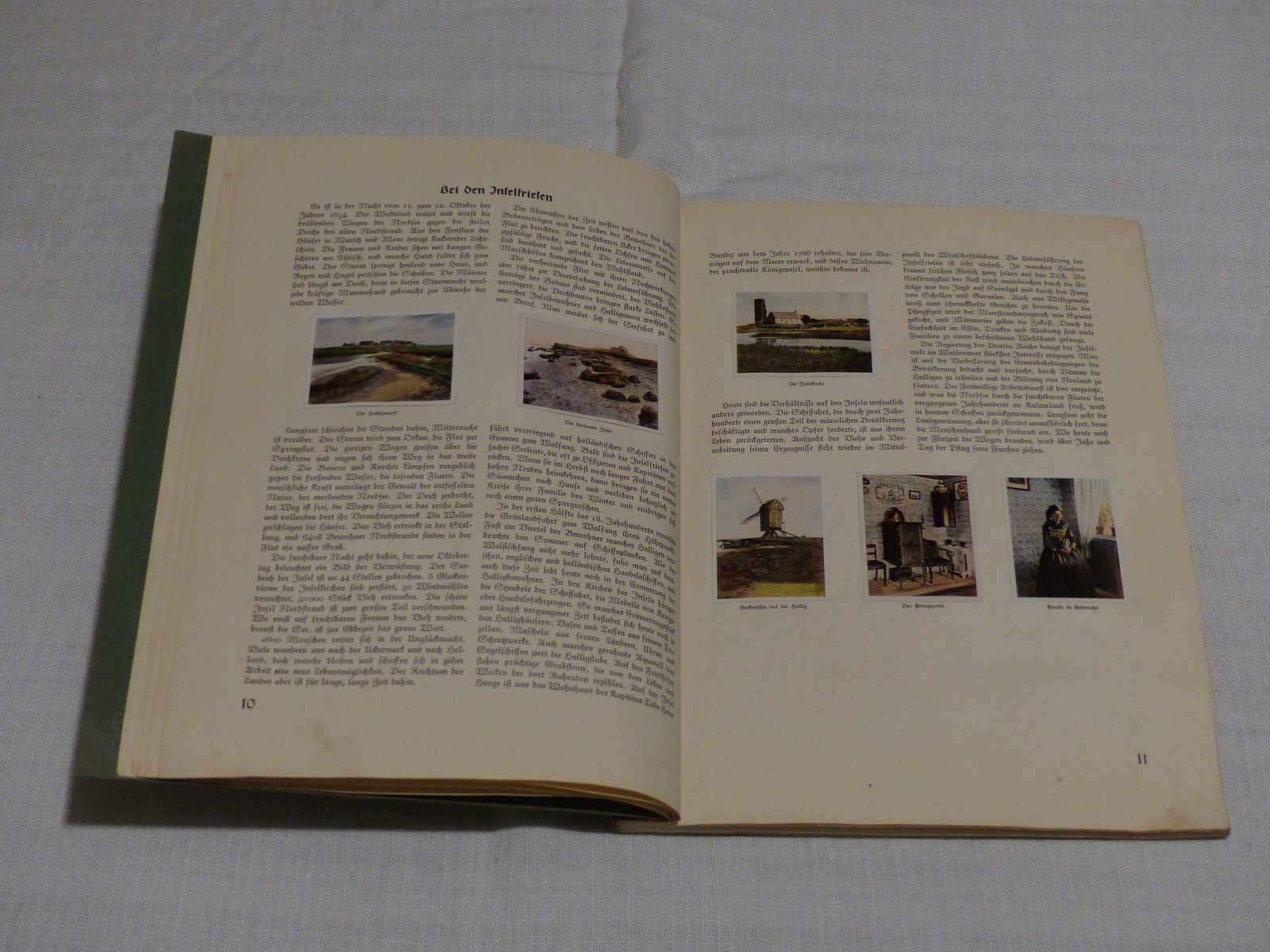 Complete sticker album on German soil 1935
