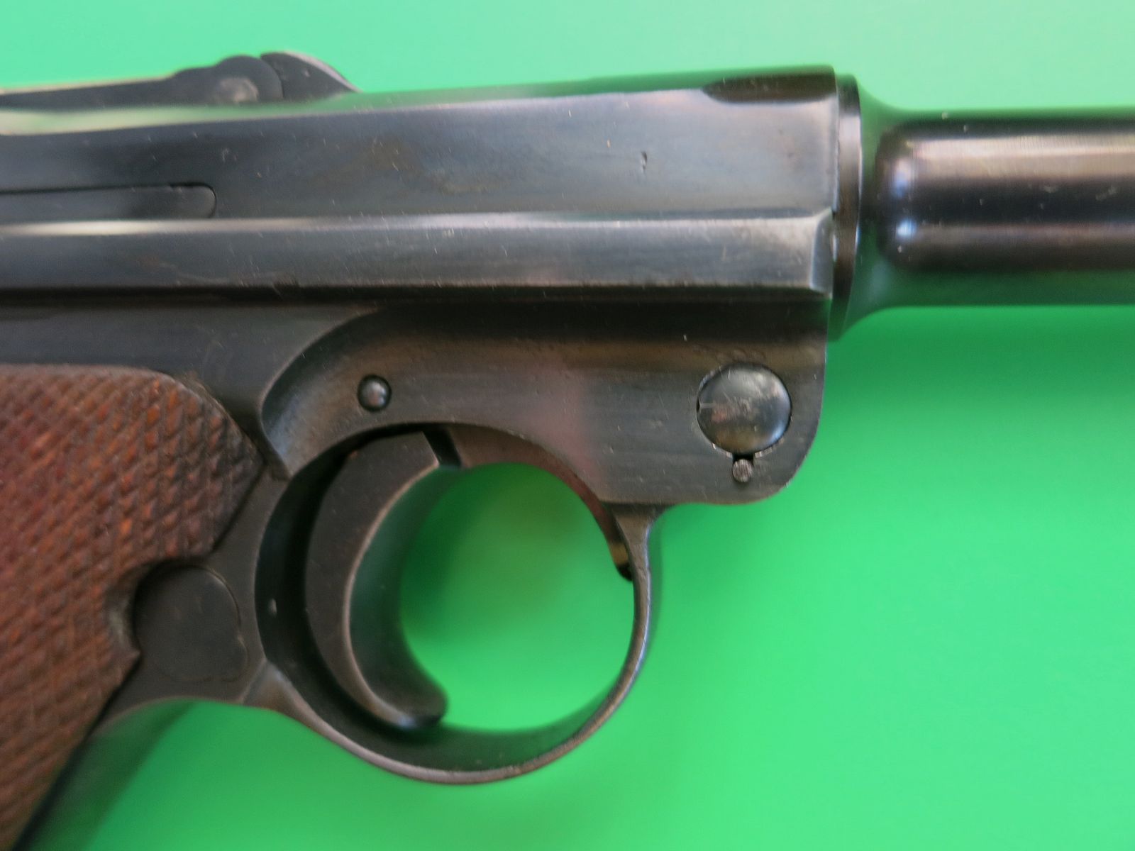 Mauser Oberndorf 42 byf 1937, Pistole 08 P08, 9 mm Luger, WaA, überarbeitet!     #78