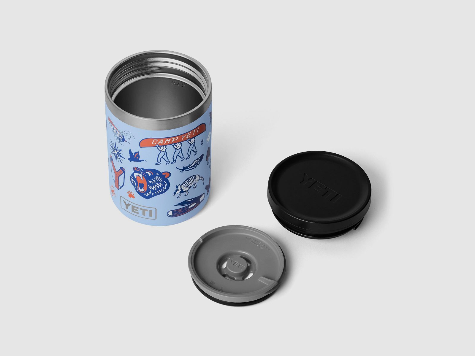 YETI® Conteneur Alimentaire Isolé Rambler 16 oz - Big Sky Summer Camp, image 3 sur 4