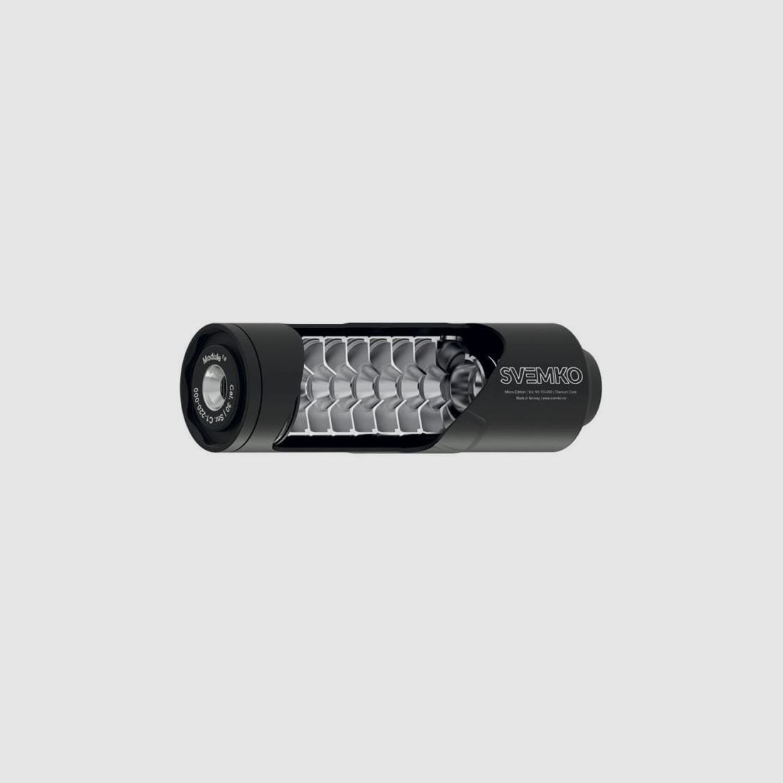 Silencieux Svemko Micro Quick Mount avec adaptateur, image 1 sur 2