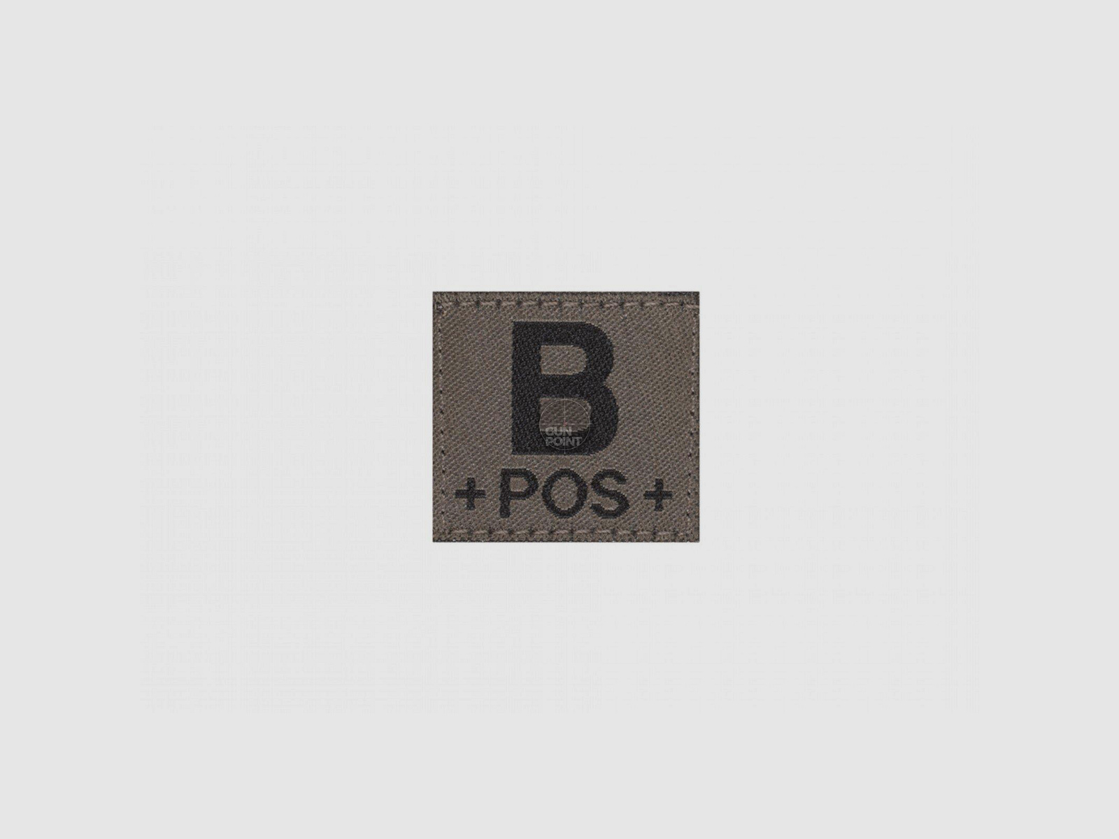 B Pos Bloodgroup Patch