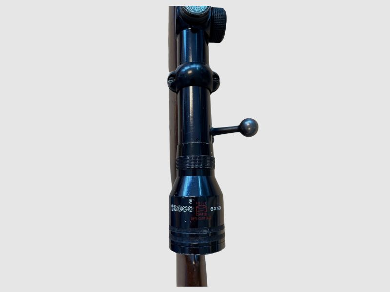 Rifle Anschütz Rep. Cal. .22lr con visor Tasco 6x40