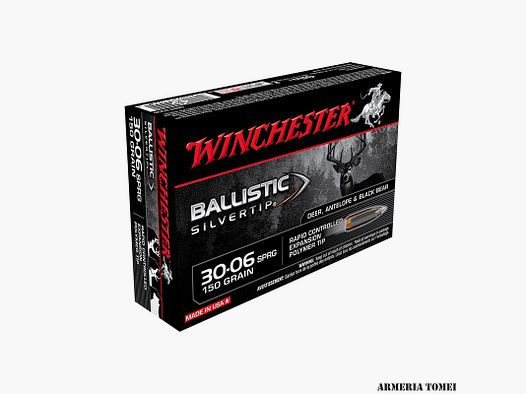 WINCHESTER – 30-06 SPRG BALLISTIC SILVERTIP 150GR