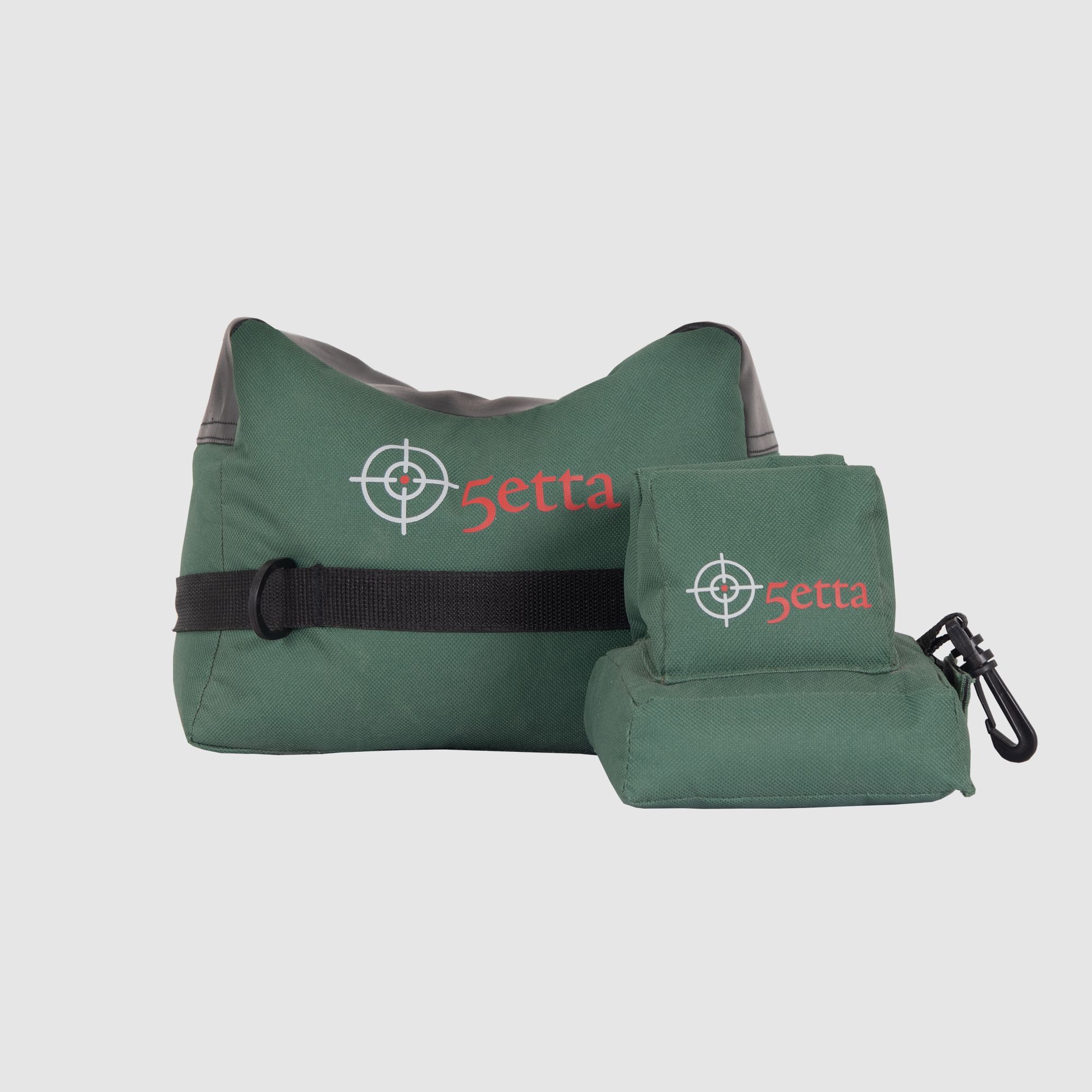 5etta Bulls Eye shooting bag front/back
