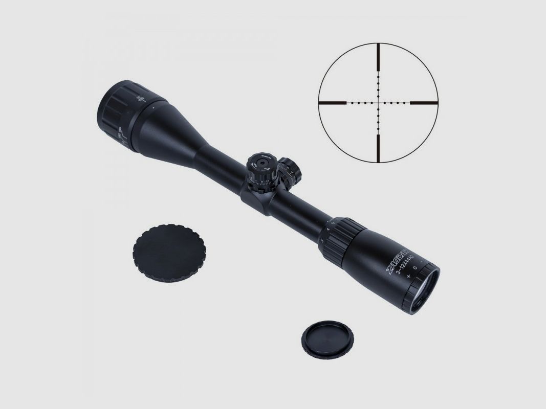 Zielfernrohr Zasdar 3-12x44 mm. Mildot niet verlicht, afbeelding 2 van 2