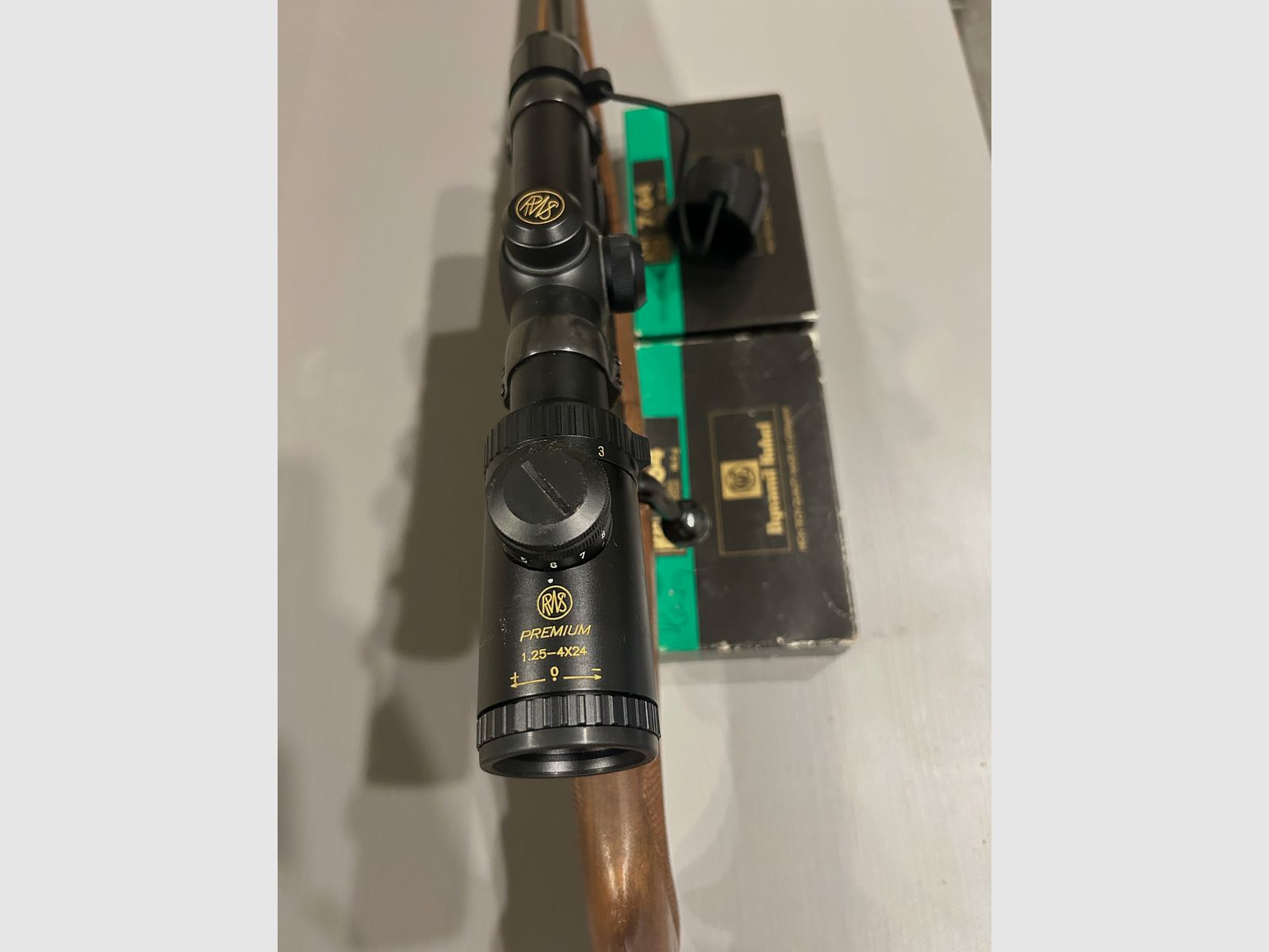 AKAH Rep. Büchse K98 7x64 avec lunette RWS Premium 1.25-4x24