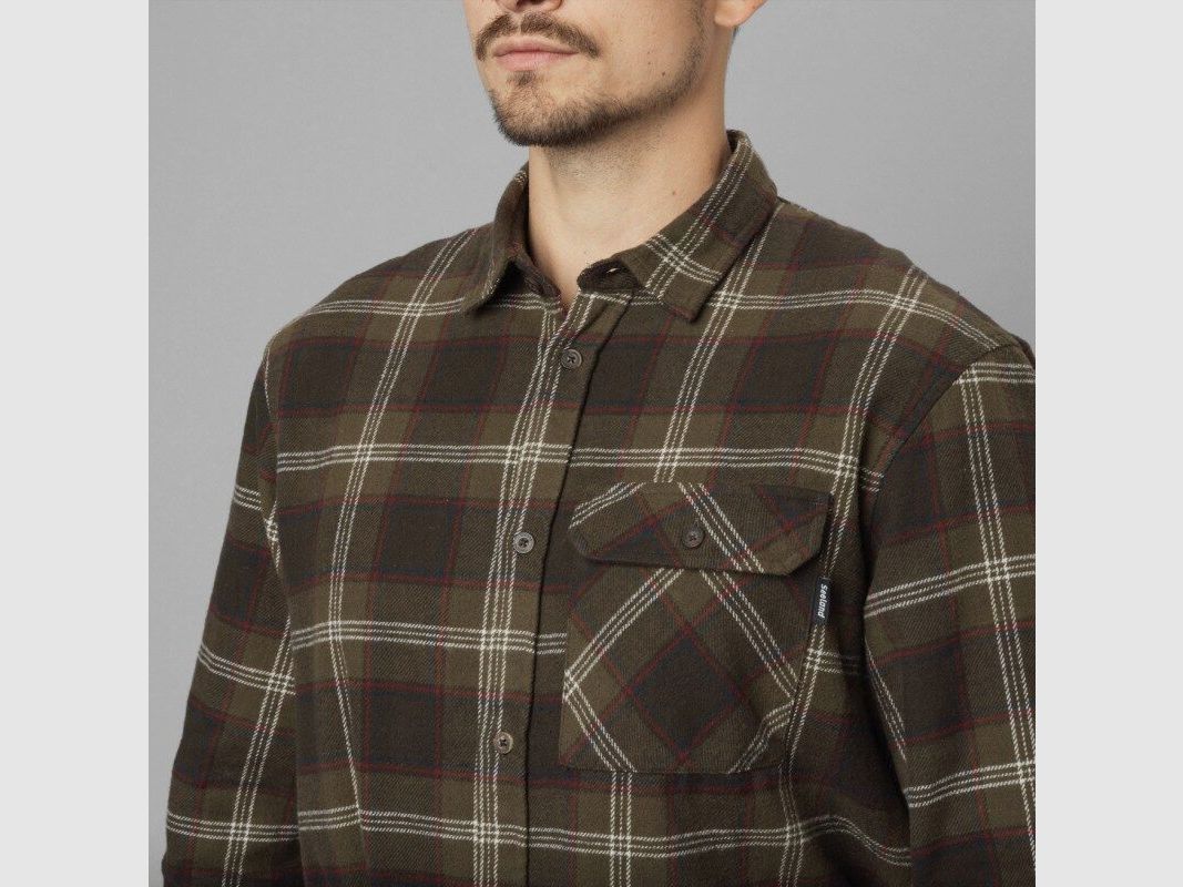 Seeland Herren Hemd Glen Flannel