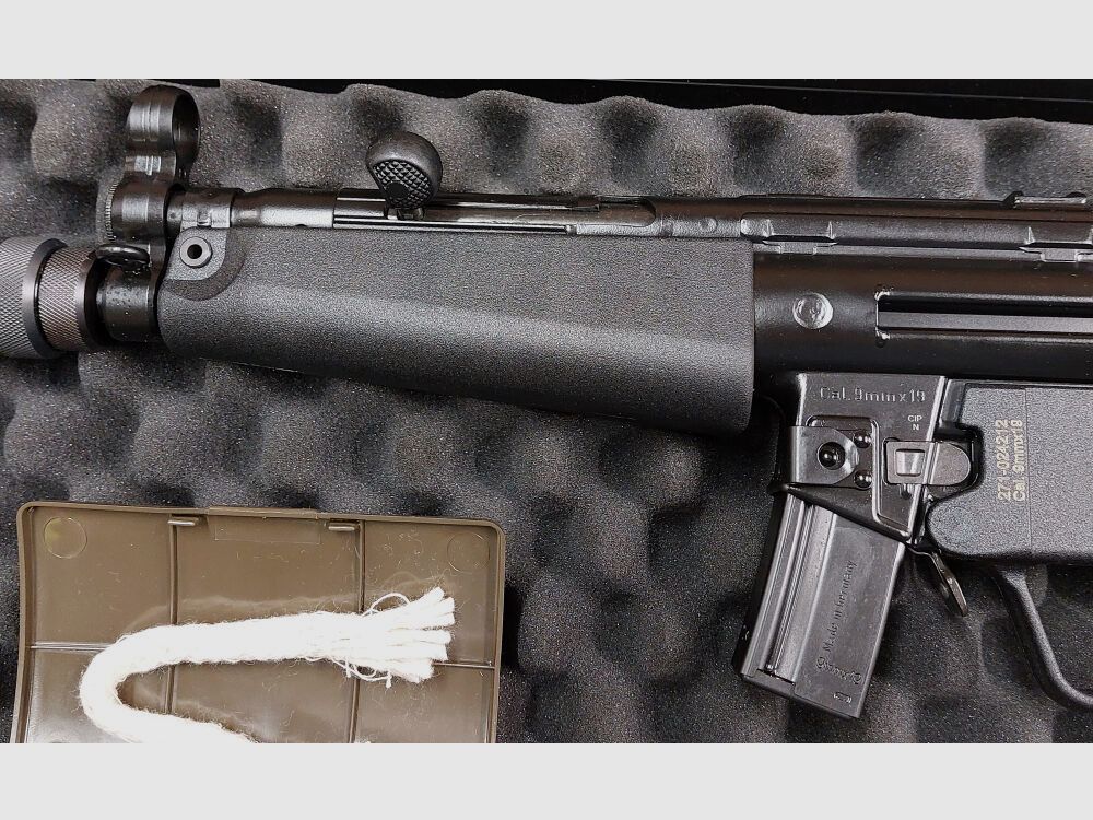 Heckler & Koch ANGEBOT - KOMPLETT-SET SLB Heckler & Koch HK SP5 SD 9x19 Inkl.Schalldämpfer Zivil.MP5 SD