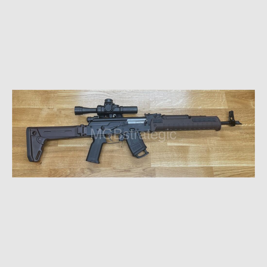 sportlich zugelassen! WBP Jack Sport - halbautom. Büchse 7,62x39 mit Klappschaft! System AKM AK47 AK74 // Farbe Plum, Bild 1 von 10