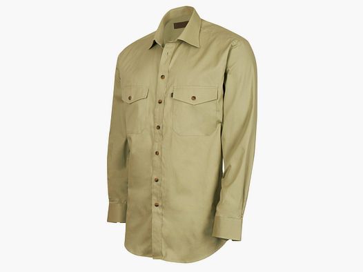 Böcker Hemd Gabardine Grün