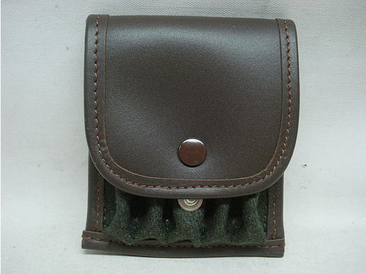 Pelle pieno 5 proiettili - con supporto in loden
