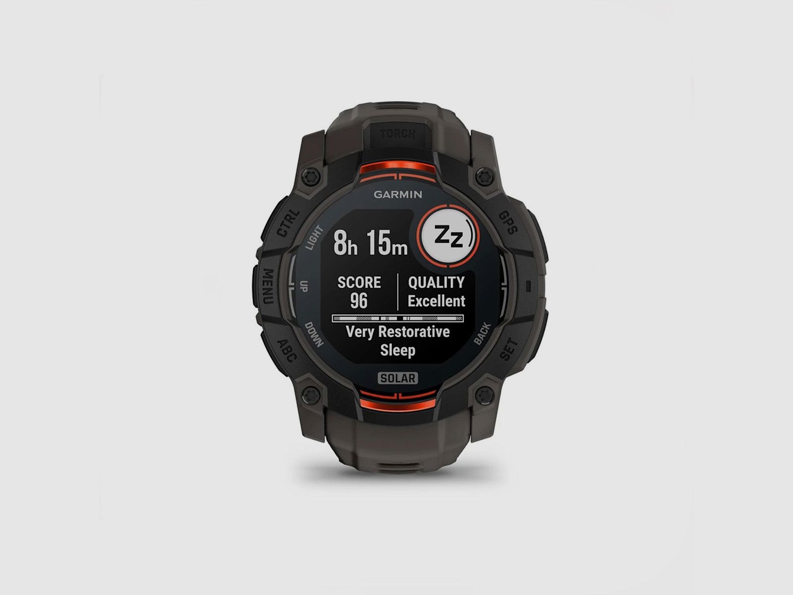 OROLOGIO – GARMIN – INSTINCT® 3 | 50MM | SOLAR | Black con cinturino in silicone Charcoal, immagine 12 di 19