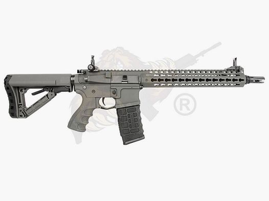 G&G CM16 SRXL mit ETU in Battleship Grey Airsoft S-AEG frei ab 18